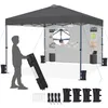 Yaheetech Pavillon 3x3m Partyzelt Faltpavillon mit Produktbild-Vorschau 1