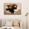 MuchoWow® - Leinwandbilder - Abstrakt - Schwarz - Gold - Produktbild-Vorschau 6