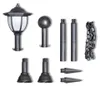 vidaXL 2x LED Lampe Solarleuchte Außenlampe Gartenleuchte Produktbild-Vorschau 3