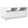 Tavolino con luci LED bianco 90x49x40 cm Anteprima dell’immagine prodotto 13