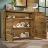 okwish Kommode 2 Türen und 4 Schubladen,Sideboard mit Produktbild-Vorschau 2