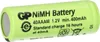 3x GP Akku 2/3 AAA 1,2V / 400mAh GP40AAAM Micro NiMH Akku Produktbild-Vorschau 2