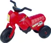 A red toy motorcycle on a white background. Anteprima dell’immagine prodotto