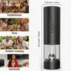 Gewürzmühle elektrisch 2in1 Salz Pfeffer Doppelfach, USB-C Produktbild-Vorschau 2