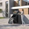 ML-Design cassonetto per rifiuti con copertura vegetale per Anteprima dell’immagine prodotto 10