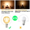 ZMH 6 Stück LED Glühbirne E14 Vintage Lampe G45 Edison Produktbild-Vorschau 2