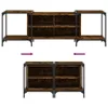 TV-Schrank Räuchereiche 153x37x50 cm Holzwerkstoff Produktbild-Vorschau 6