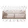 vidaXL Gartentruhe Weiß 108x42,5x54 cm Massivholz Kiefer -  Produktbild-Vorschau 13