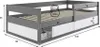 Interbeds Kinderbett Montessori Einzelbett 160x80cm Produktbild-Vorschau 3