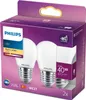Philips Filament-Kerzenlampe, Milchglas, 40W, P45, E27 x2, Produktbild-Vorschau 1
