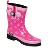 Damen Regenstiefel Marleen fuchsia/multi Gr. 41 Produktbild-Vorschau 7