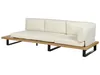 BELIANI Lounge Set Hellbraunes Akazienholz 5-Sitzer mit Produktbild-Vorschau 7