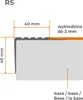 Treppenkantenprofil 40x40 mm, Treppenprofil PVC für Produktbild-Vorschau 10