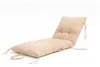Cuscino per lettino prendisole 185x55cm Beige chiaro Anteprima dell’immagine prodotto 1