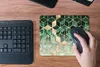 MuchoWow® Mauspad Mousepad Blätter - Gold - Würfel - Luxus Produktbild-Vorschau 4
