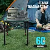 VILLEY Aluminium Klapptisch mit Tragetasche, 52 * 52 * 65cm Produktbild-Vorschau 4