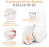 Engelshof Alpaka Seitenschläferkissen Kuscheltier Weiß 75cm Produktbild-Vorschau 3