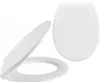 A white toilet seat and lid are shown against a white background. Produktbild-Vorschau