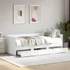 VidaXL 3280825, sofa rozkładana, Biały, Drewno, 1930 mm, Podgląd zdjęcia produktu 2