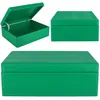 Creative Deco XL Caja de madera grande verde, 40 x 30 x 14 Vista previa de la imagen del producto 5