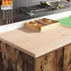 vidaXL Armoire de rangement pour garage Chêne fumé Pin Voir les images du produit 3