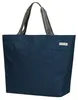 Grote strandtas, blauw met patroon, 40 liter, praktische Productafbeelding-voorbeeld 2