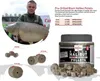 Karpfen Zoom Pellets mit Loch Black Halibut Pellets 120g Produktbild-Vorschau 1