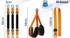 Product image showing different types of resistance bands and straps with dimensions and weight indicated. Náhled obrázku produktu