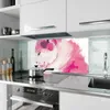 Küchenrückwand Spritzschutz Glas mit Motiv Katzenportrait Produktbild-Vorschau 2