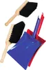 Goki 1 metal dustpan and 1 brush with synthetic bristles, 3 Náhľad obrázku produktu 2