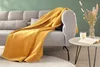 Biederlack Plaid mit Samtband-Einfassung Pure Baumwolle Produktbild-Vorschau 5