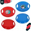 KOTARBAU® 2 pièces Luge PVC 60 cm Luge Enfant Bleu & Rouge Voir les images du produit 5