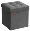 SONGMICS, pouf de rangement pliable, 30 x 30 cm, capacité Voir les images du produit 1