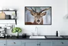 MuchoWow® MuchoWow® Gerahmtes Poster Hirsche - Geweihe - Produktbild-Vorschau 3