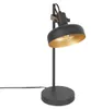Stolná lampa - čierna - Prato -  plast kov - stolová lampa Náhľad obrázku produktu 2