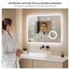 S'AFIELINA 60x100 cm Specchio da bagno a LED con Anteprima dell’immagine prodotto 4