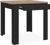 Calicosy - Tavolo da pranzo con piano quadrato 80x80 cm e 1 Anteprima dell’immagine prodotto 4