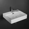 HOROW Lavabo da 50 cm Lavabo a parete Lavabo sospeso in Anteprima dell’immagine prodotto 5