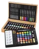 Coffret à dessin de luxe en bois - 92 pièces Voir les images du produit 1