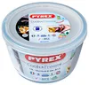 Pyrex-Schüssel mit Deckel 1,1l ø17x9cm Produktbild-Vorschau 2