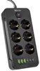 Vayox Steckdosenleiste 6-Fach Schuko 2m Schwarz | Produktbild-Vorschau 6