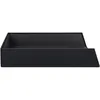 RÖSSLER Ablagekorb schwarz stapelbar schwarz 260x60x320mm Produktbild-Vorschau 2