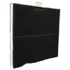 A black air filter with white edges and a white plastic clip at the top, set against a white background. Produktbild-Vorschau