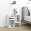vidaXL Stolik nocny biały 50x30x51,5 cm materiał Podgląd zdjęcia produktu 4