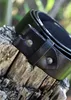 Gürtelrohling schwarz, aus Leder Produktbild-Vorschau 2