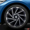 Sparco Radkappen 16 Zoll Varese Silber Schwarz 4tlg Produktbild-Vorschau 2