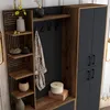 Skye Decor, Viyana DA - ořech, antracit, předsíňový stojan, Náhled obrázku produktu 5