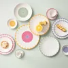 Villeroy & Boch Fleur Vert Speiseteller ø 26,6 cm 6er Set Produktbild-Vorschau 4