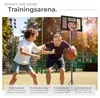 tectake® Basketballkorb Dirk Outdoor mit Rollen, inklusive Produktbild-Vorschau 3