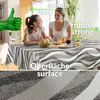 Tischdecke Wachstuch Premium Ornamente Grau Robust Produktbild-Vorschau 4